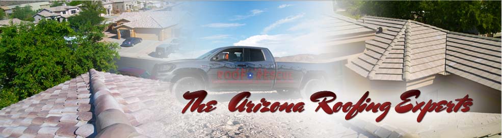 collage-of-two-roofs-and-arizona-roof-rescue-truck