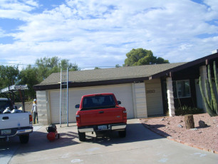The Sarlo Residence re-roof, in Mesa, AZ