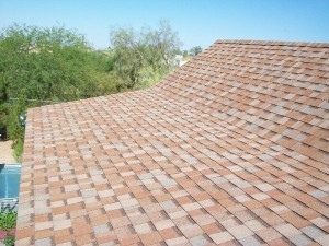 Finished Tempe Shingle Roofing Project on the Odell Residence by Arizona Roof Rescue