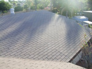 Finished Shingle Roofing Project by Arizona Roof Rescue on the Sarlo Residence in Gilbert Arizona