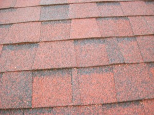 Shenkman Residences red shingled roof repair by the professional roofing contractors at Arizona Roof Rescue