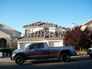 The Wright Residence Tile Roofing Project by Arizona Roof Rescue