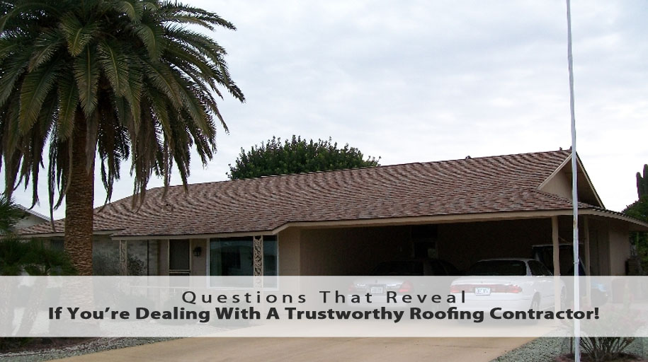 trustworthy contractor az roof rescue