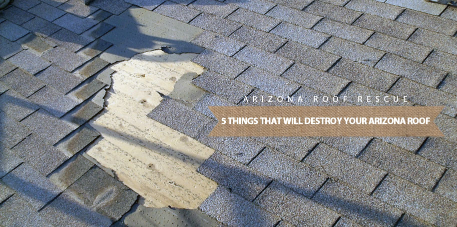 5 things will destroy your roof