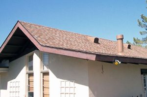 roof with installed shingle in sun city