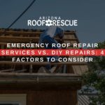 Emergency Roof Repair Services Vs. DIY Repairs: 4 Factors To Consider