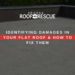 Identifying Damages In Your Flat Roof & How To Fix Them